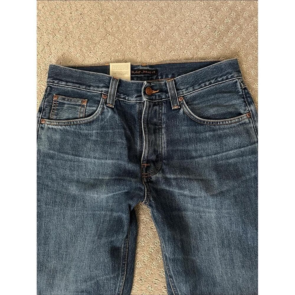 NEW Mens Nudie Jeans Steady Eddie II Raw Tracks Wash size 31x30
